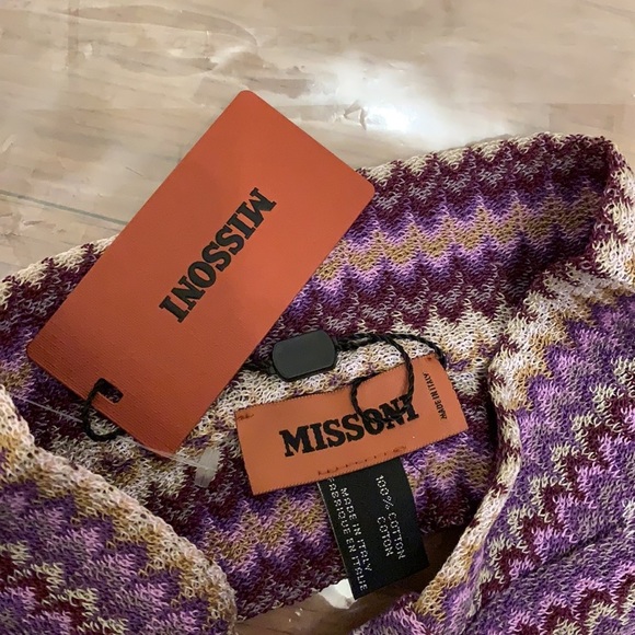 💕x2HP💕Missoni zig zag chevron purple knit headband - Picture 7 of 8
